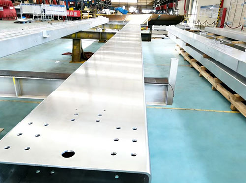 塔筒過渡段及框架結構